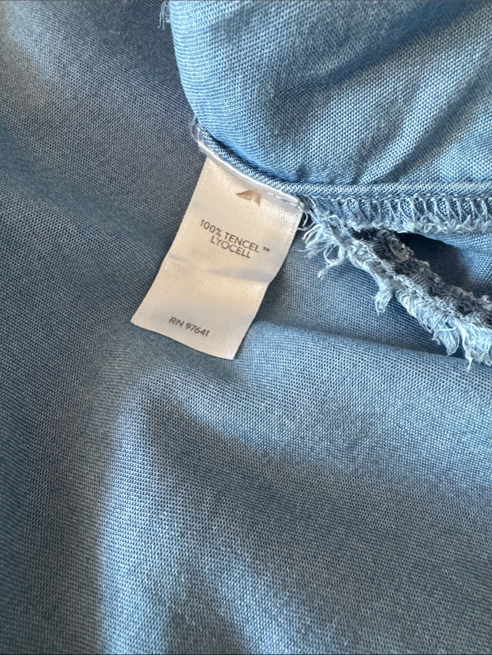 J. Jill Lightweight Denim Tunic Tank - Picture 4 of 4